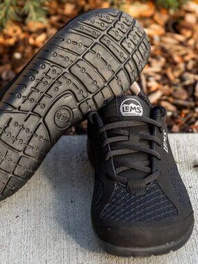 Lems Primal 3 in Black, Size 8 Women / 6.5 Men